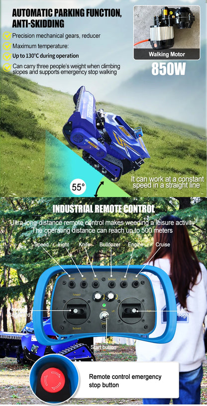 Customized Diesel Forestry Mulcher Tractor
