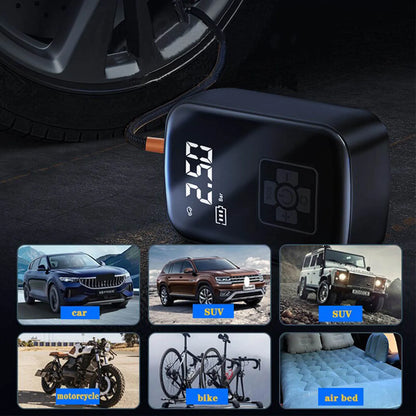 Car Tire Inflator Mini Air Compressor 12V