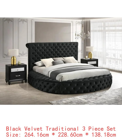 Wooden Bedroom Furniture 3pc Set