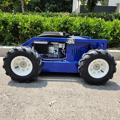 Efficient lawn mower remote controlled