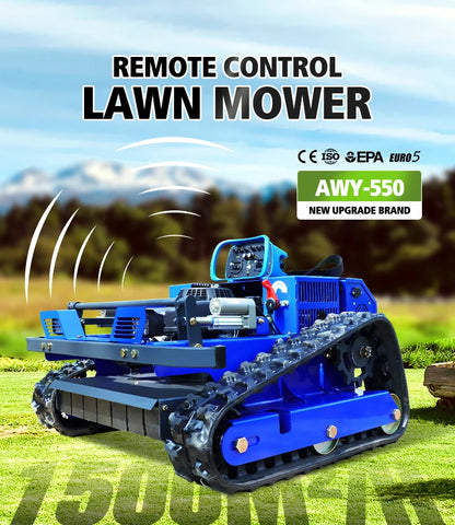 Control Smart Zero Turn Robot Petrol Lawn Mower
