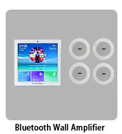 Bluetooth Wall Amplifier Smart Home Audio Mini Touch