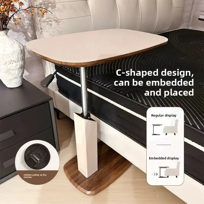 Mid-Century Modern Side Table Adjustable