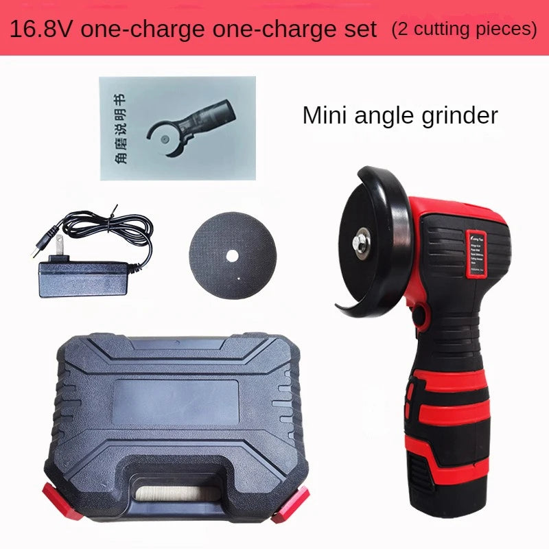 16.8V Portable Mini Cordless Angle Grinder