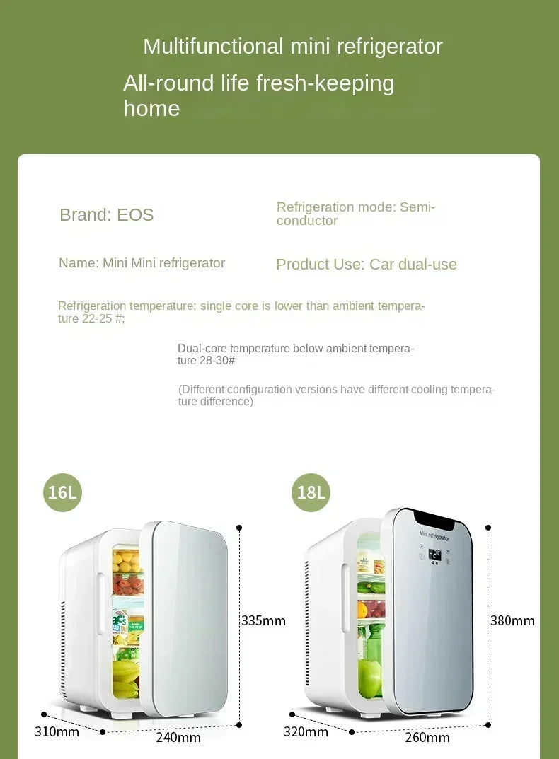 220V EOS Mini Compact Refrigerator