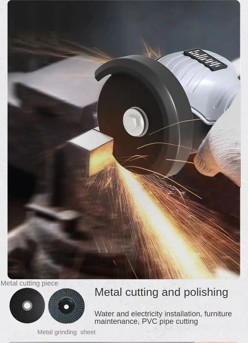 16.8V Portable Mini Cordless Angle Grinder