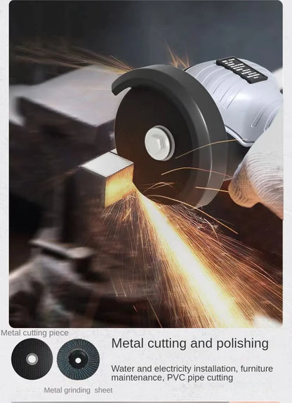 16.8V Portable Mini Cordless Angle Grinder