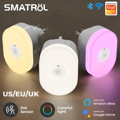 WiFi Tuya Smart Led Night Light PIR Motion Sensor