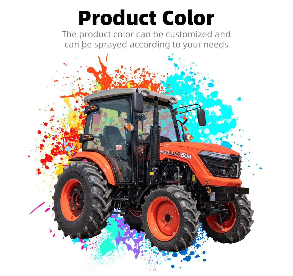 4x4 Tractor 25-50hp (8F+2R) All-terrain