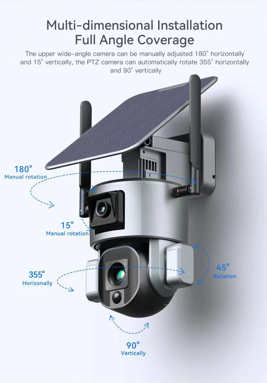 Low Comsunption WIFI IP Camera AI Humanoid Detection