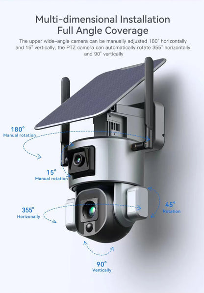Low Comsunption WIFI IP Camera AI Humanoid Detection