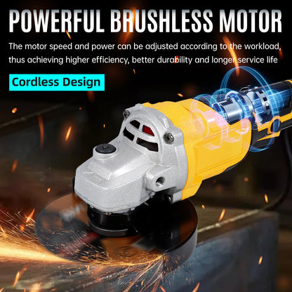 21V 125mm Angle Grinder Brushless Motor