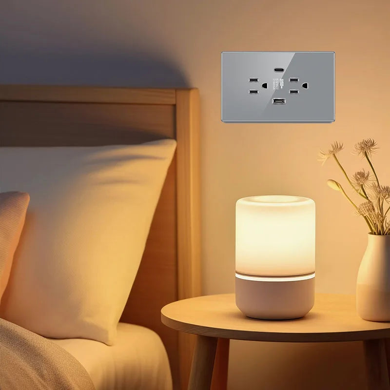 PSSRISE Taimei standard wall socket, smart home
