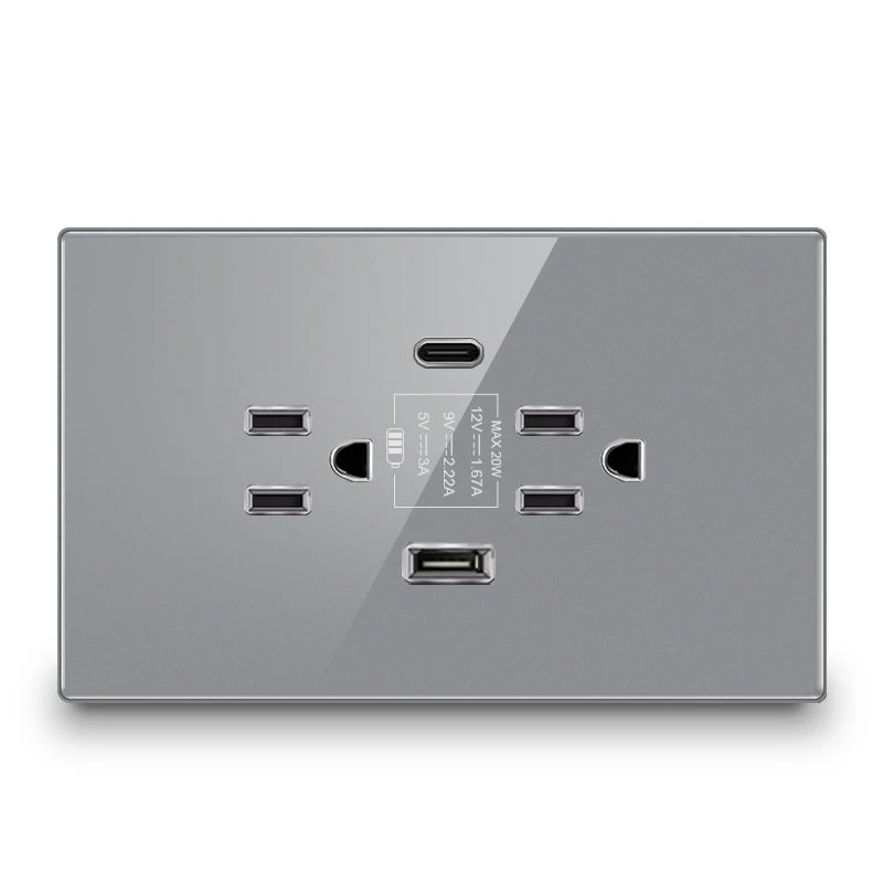 PSSRISE Taimei standard wall socket, smart home