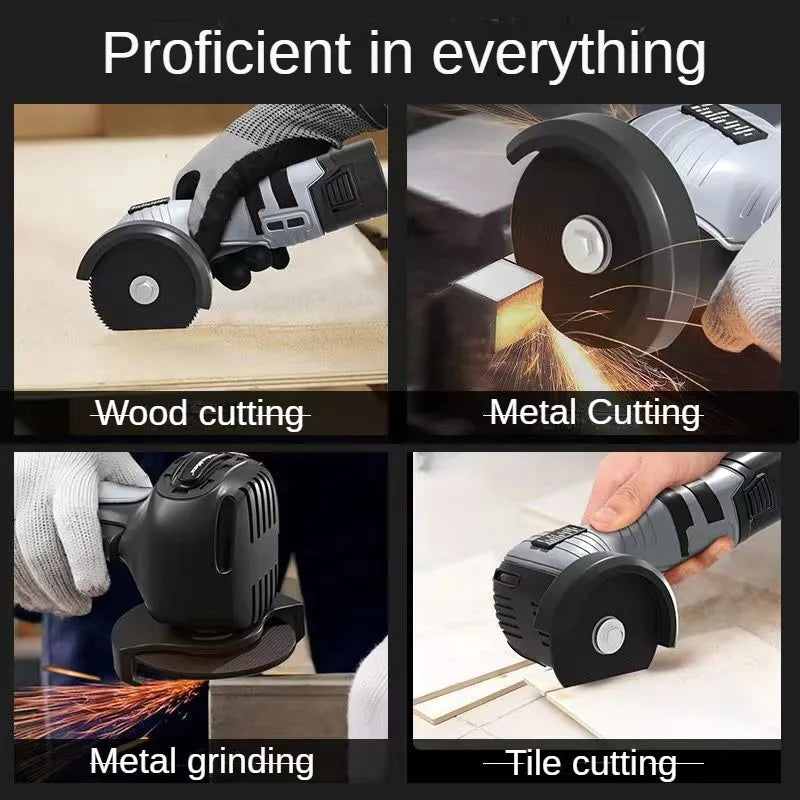 16.8V Portable Mini Cordless Angle Grinder