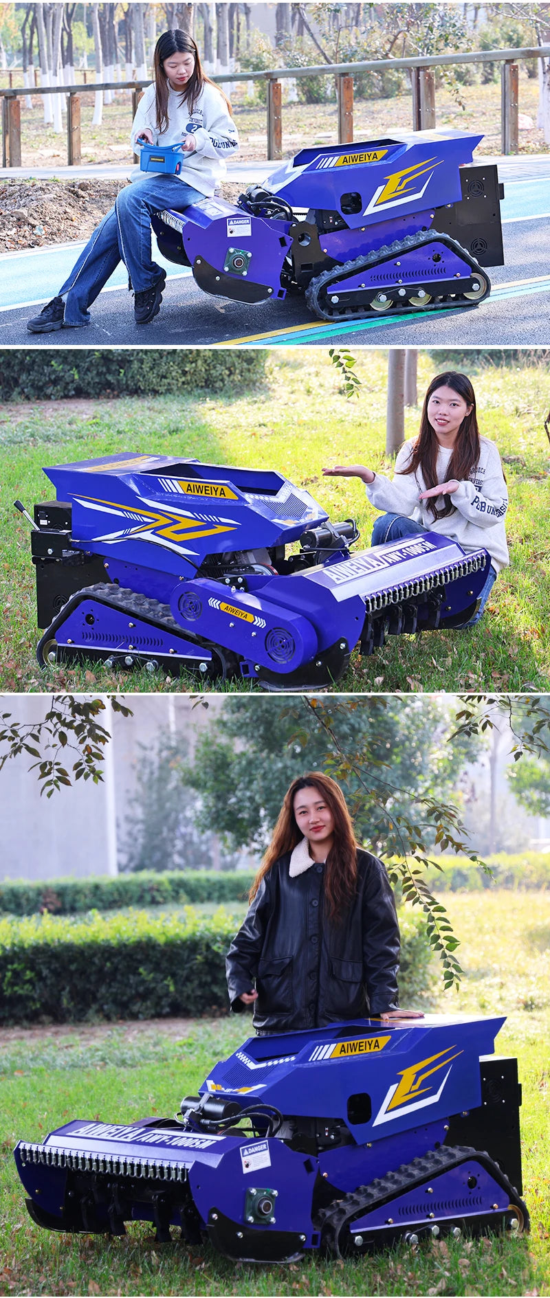 Customized Diesel Forestry Mulcher Tractor