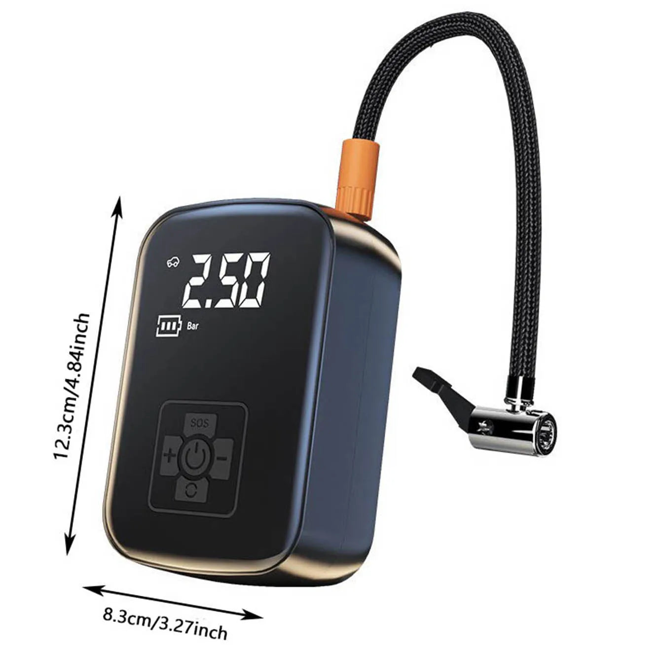 Car Tire Inflator Mini Air Compressor 12V
