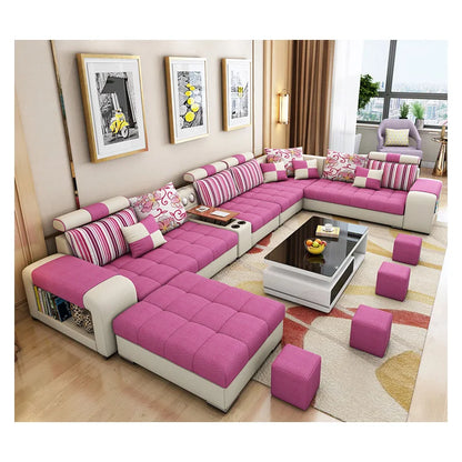 Modern Fabric Sofa Set Furniture Living Room