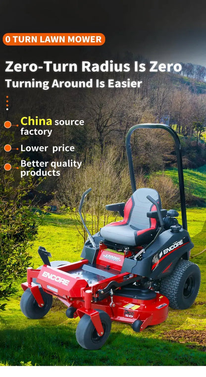 Hot Selling Riding Lawn Mower Tractor