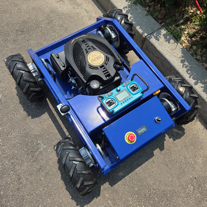 Efficient lawn mower remote controlled