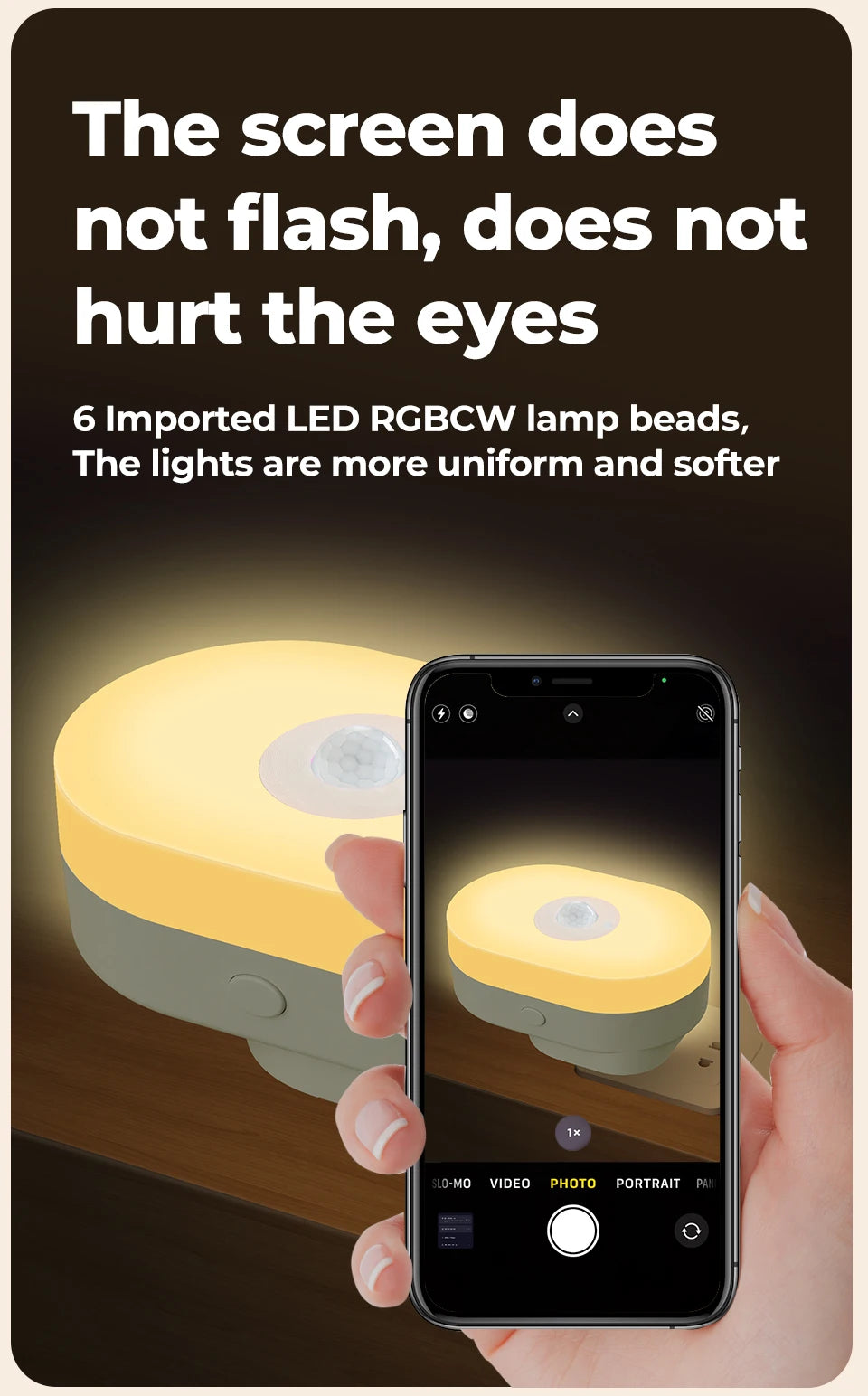 WiFi Tuya Smart Led Night Light PIR Motion Sensor