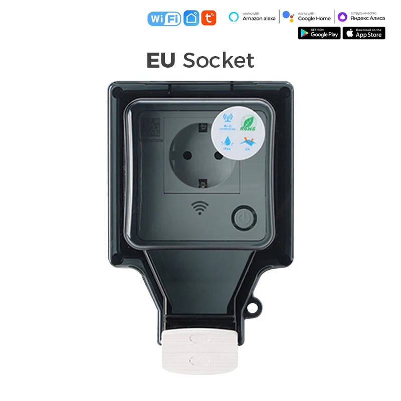 Avoir Tuya IP66 Waterproof Electrical Sockets