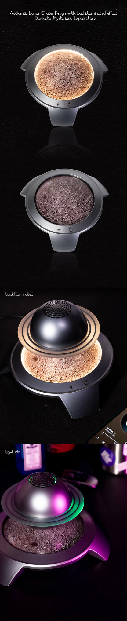 HOMEFISH Maglev Saturn Speaker Wireless