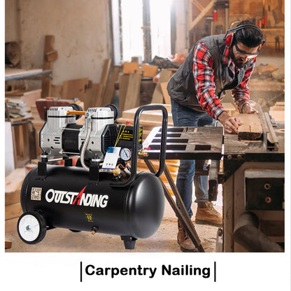 220V 1100W 8L Small Air Compressor 6L