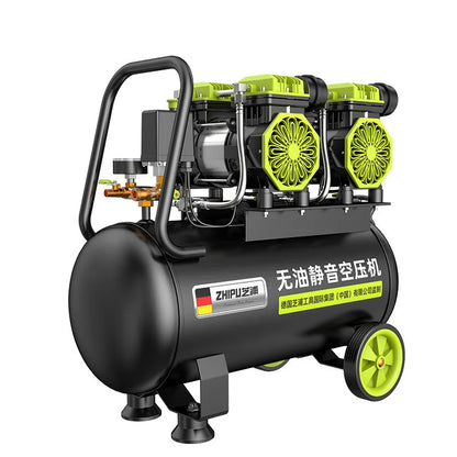 220V Silent Oil-freeCompressor 12/30/50L Portable