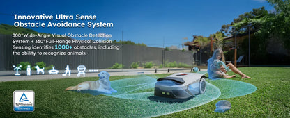ANTHBOT Genie 600 AI Wireless Robotic Lawnmower