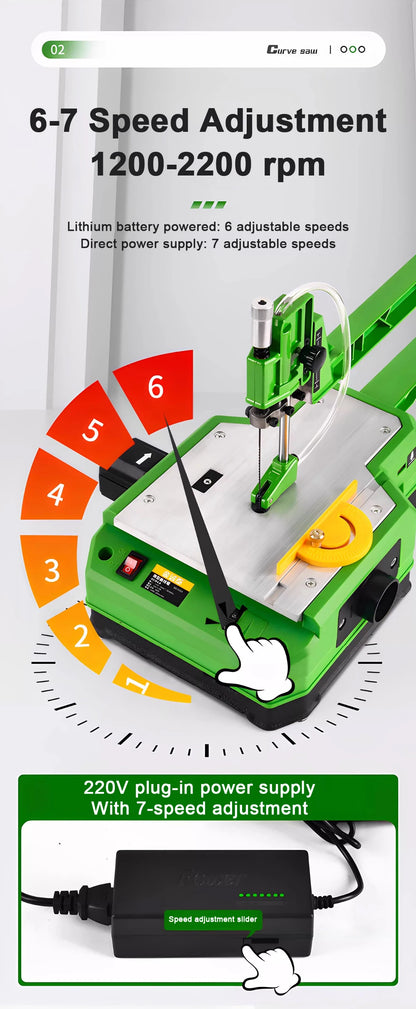 Electric Desktop Curve Saw Multifunctional Jig Saw