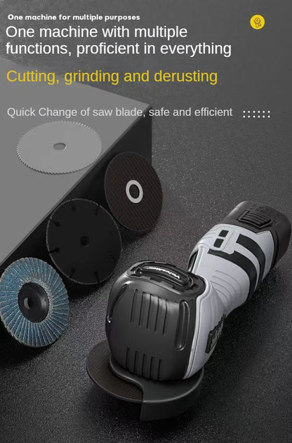 16.8V Portable Mini Cordless Angle Grinder