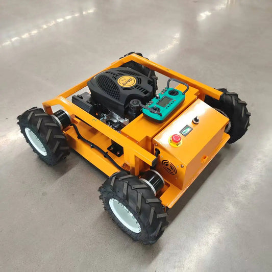 Efficient lawn mower remote controlled