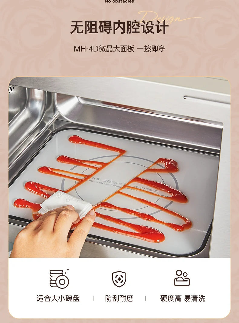 retro microwave oven steaming oven