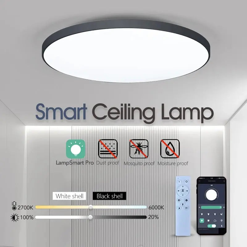 Smart Led Ceiling Lamp 36W 50W 220V