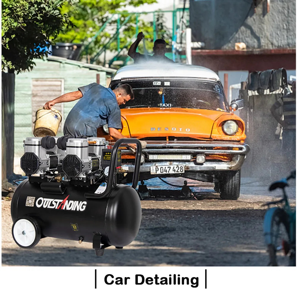 220V 1100W 8L Small Air Compressor 6L