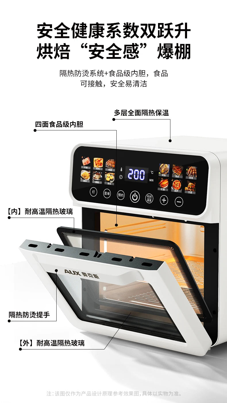 Oaks Electric Oven 2025 New Air Baking
