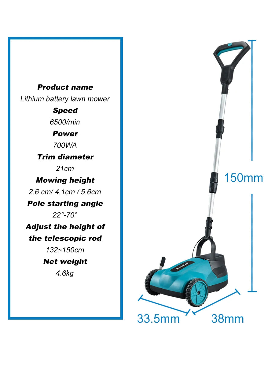 Kamolee Brushless Electric Lawn Mower