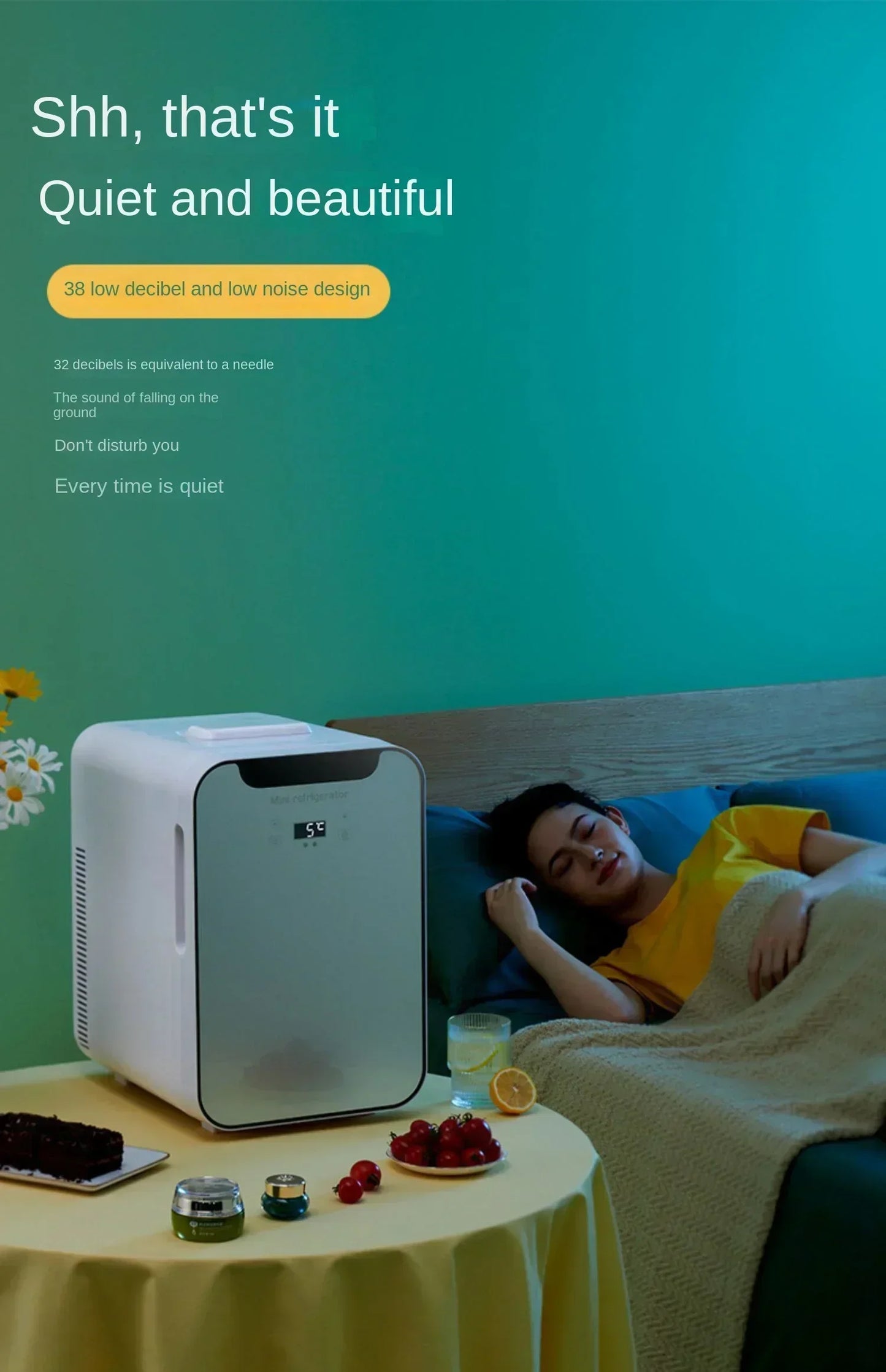 220V EOS Mini Compact Refrigerator