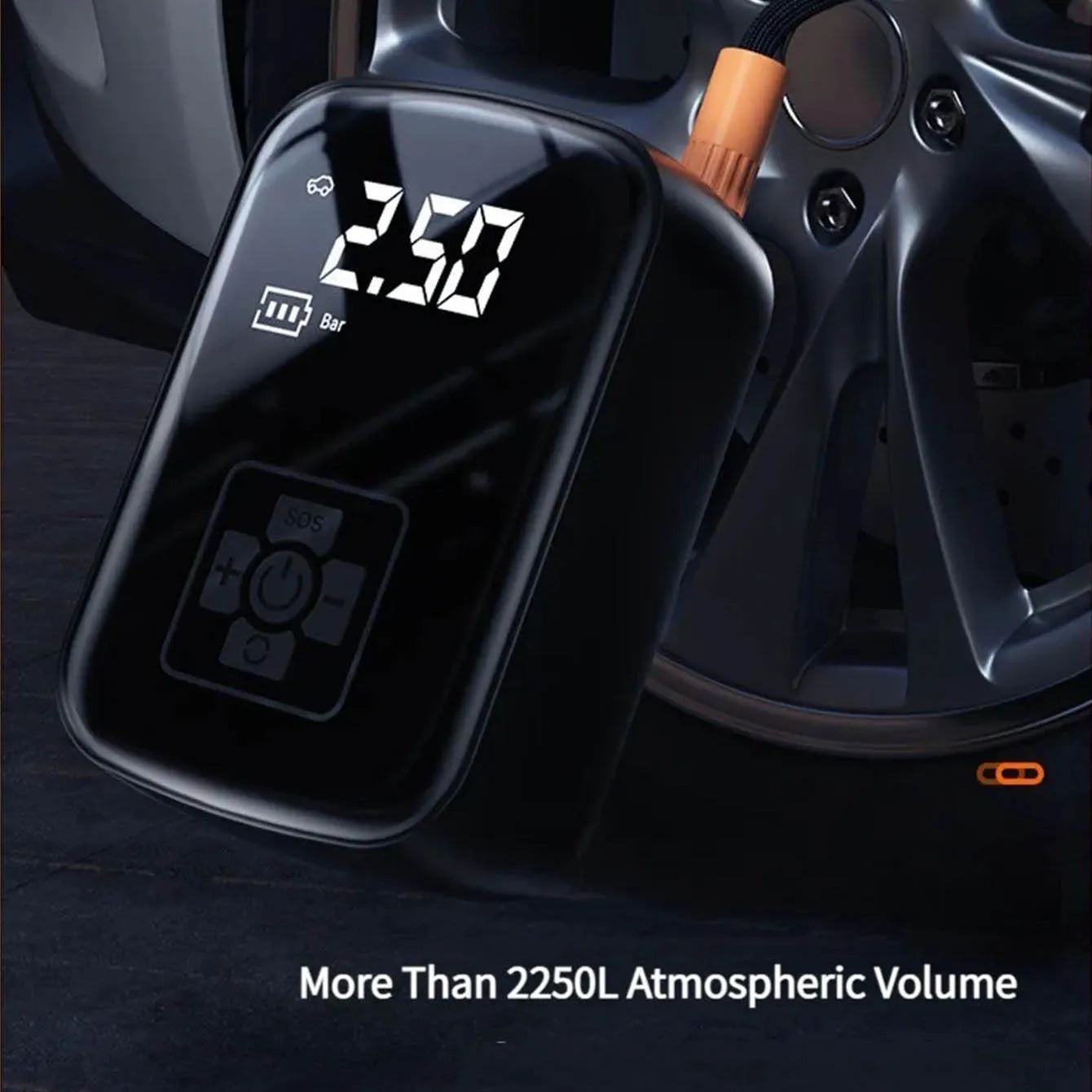 Car Tire Inflator Mini Air Compressor 12V