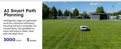 ANTHBOT Genie 600 AI Wireless Robotic Lawnmower