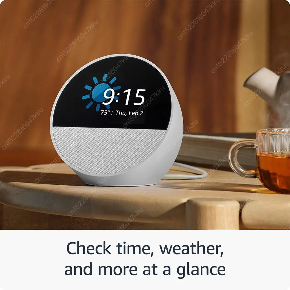 New Original Alexa Echo Spot Mini Wifi Home Alarm