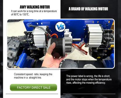 Control Smart Zero Turn Robot Petrol Lawn Mower