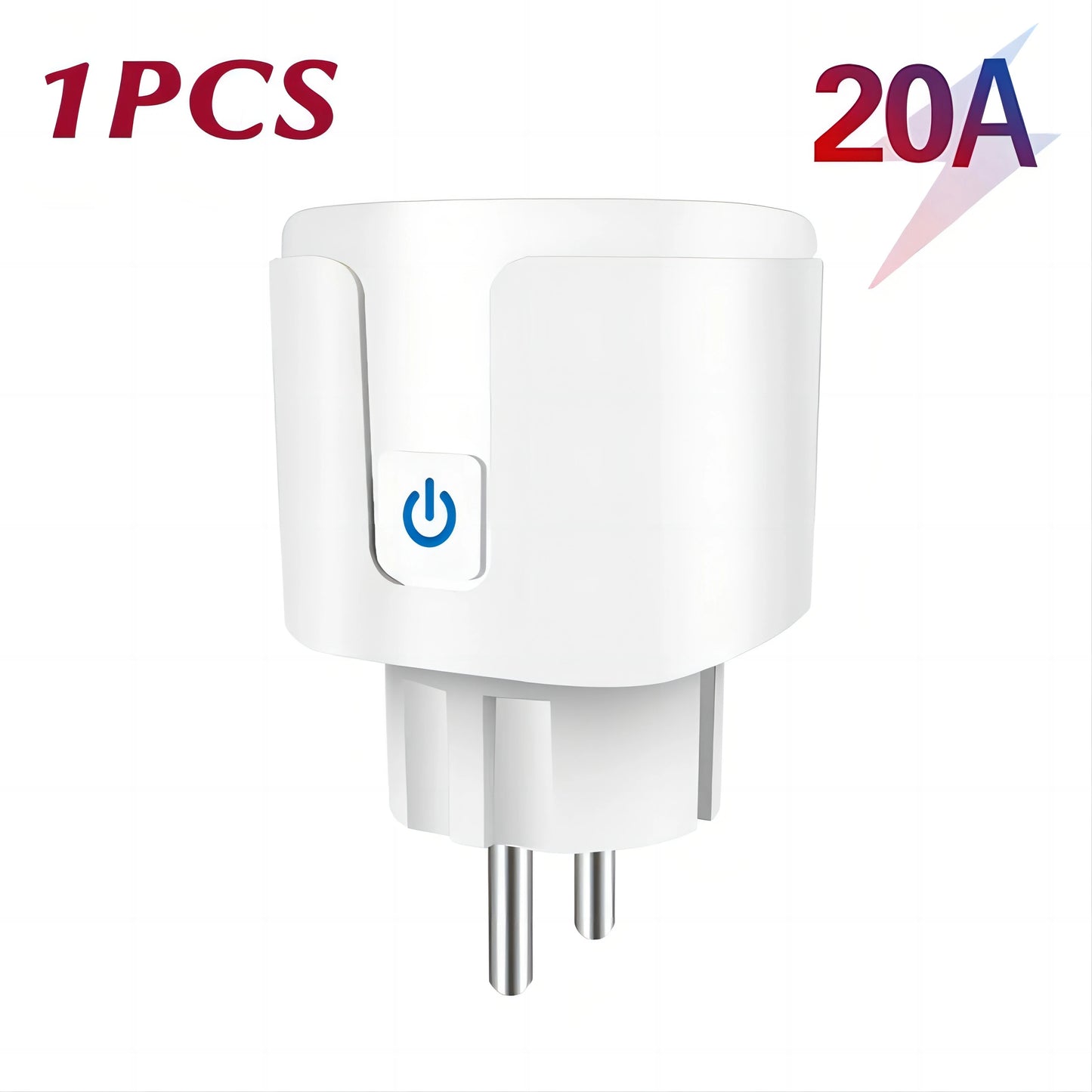 Tuya WiFi Smart Plug 16A/20A EU Smart Socket