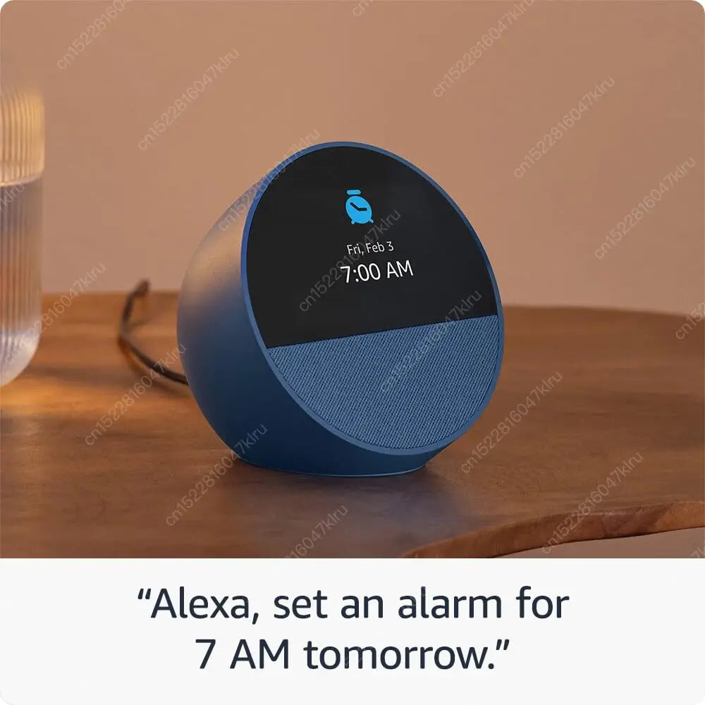 New Original Alexa Echo Spot Mini Wifi Home Alarm
