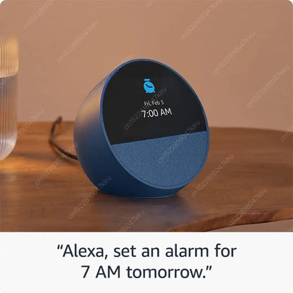 New Original Alexa Echo Spot Mini Wifi Home Alarm