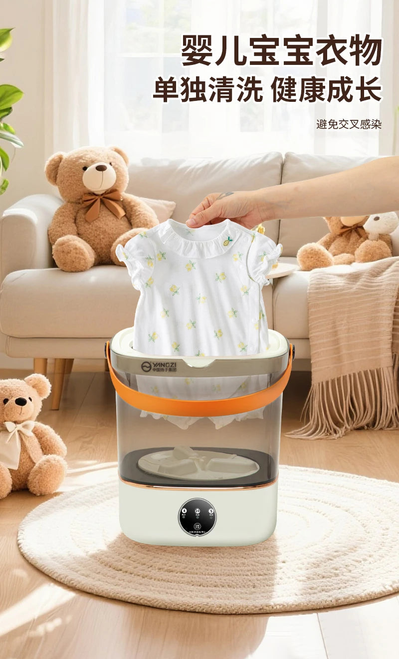 Portable small washing machine