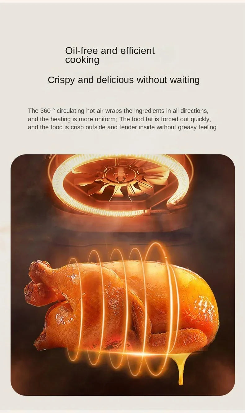 Air fryer multifunctional household