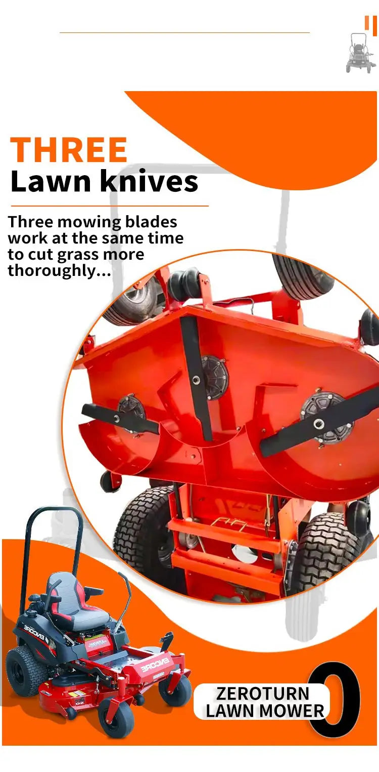 Hot Selling Riding Lawn Mower Tractor